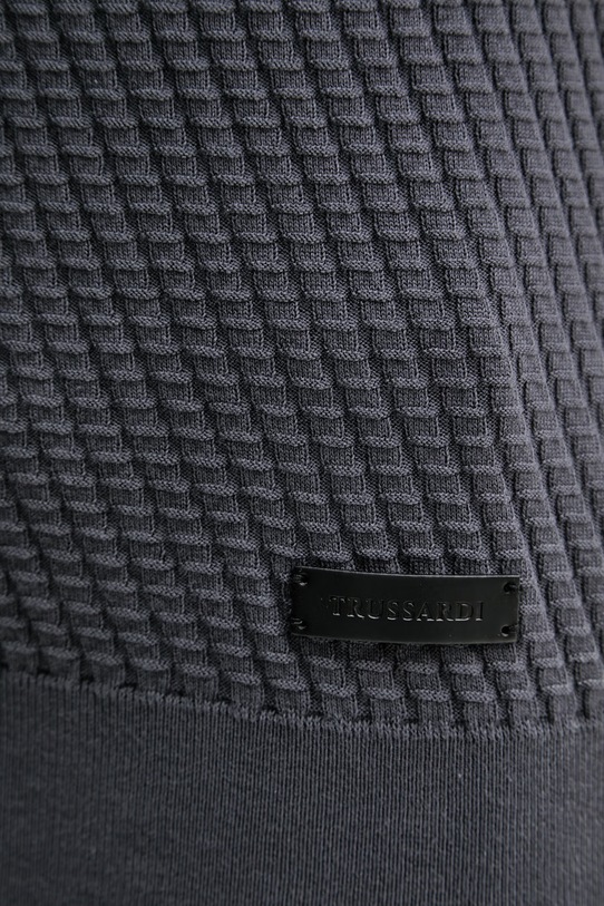 Trussardi sweter męski bawełniany M0718000076N szary