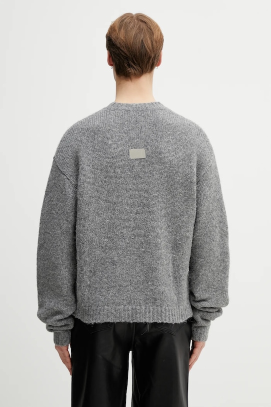 Ρούχα Πουλόβερ με προσθήκη μαλλιού Heliot Emil SS26PRE.M.07.087.ST18 γκρί