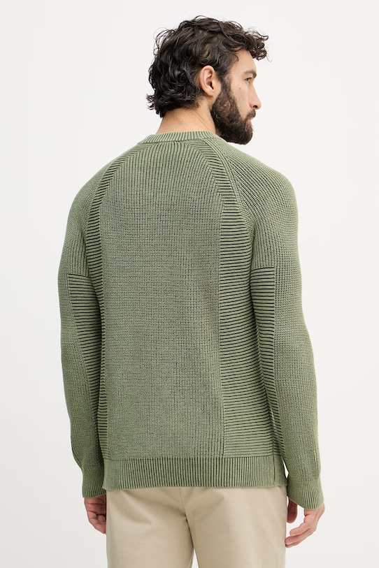 Îmbrăcăminte United Colors of Benetton pulover pentru bărbați 1VOXU10AK verde