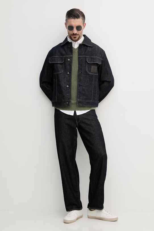 United Colors of Benetton безрукавка мужская с хлопком 1VOXU401M зелёный SS26