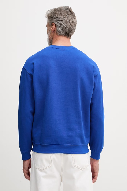 Odzież United Colors of Benetton bluza męska bawełniana 342ZU1093. niebieski