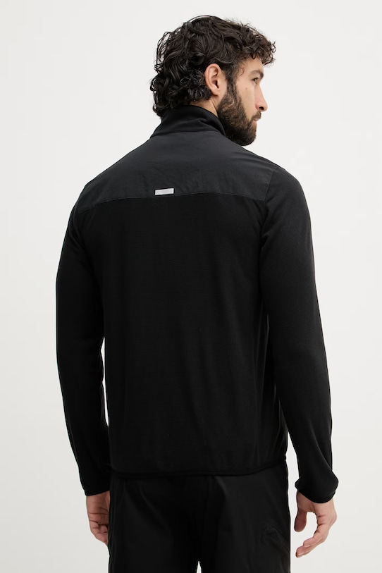 Ρούχα United Colors of Benetton μπλούζα ανδρική 3I4AU500U μαύρο