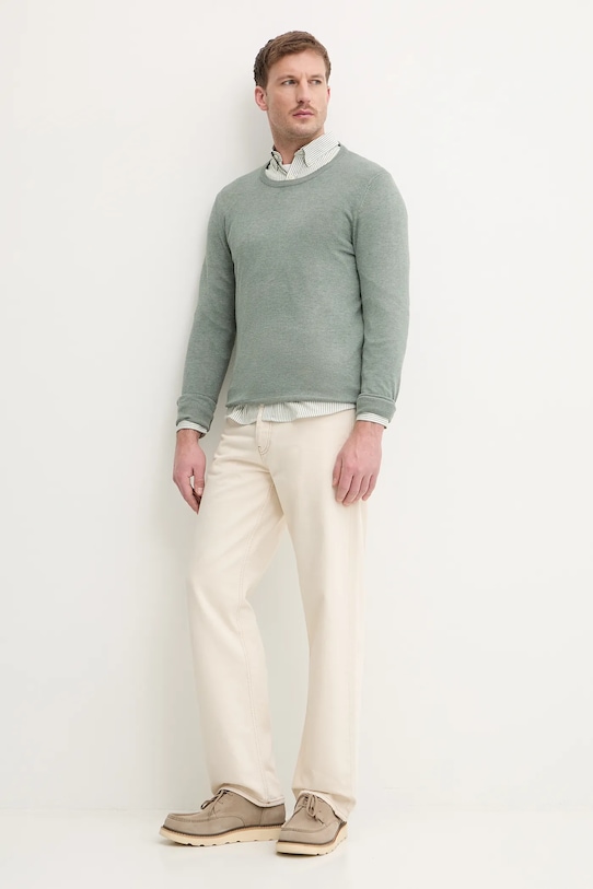 Lindbergh sweter 30.80043 zielony SS26