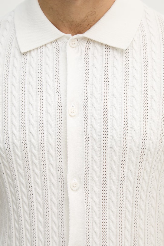 Lindbergh kardigan bawełniany 30.804114 beżowy