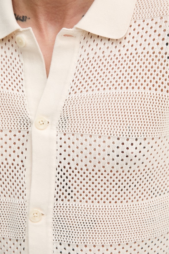 Lindbergh kardigan męski bawełniany 30.805027 beżowy