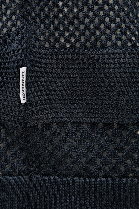 Lindbergh kardigan męski bawełniany 30.805027 granatowy