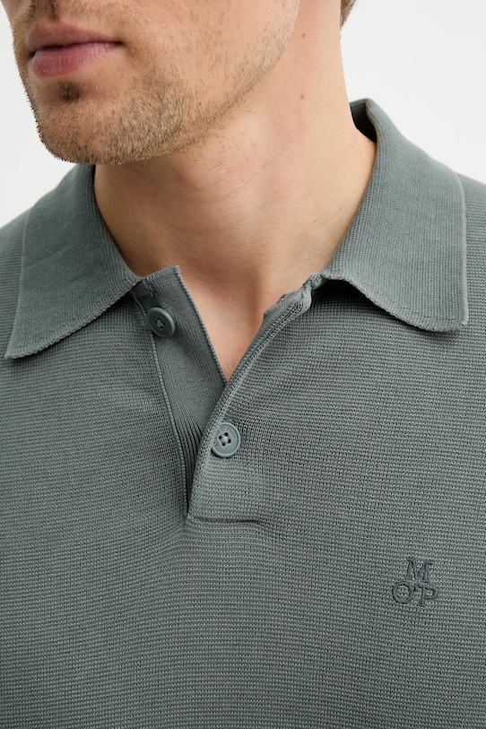 Marc O'Polo polo bawełniane zielony 5000012741