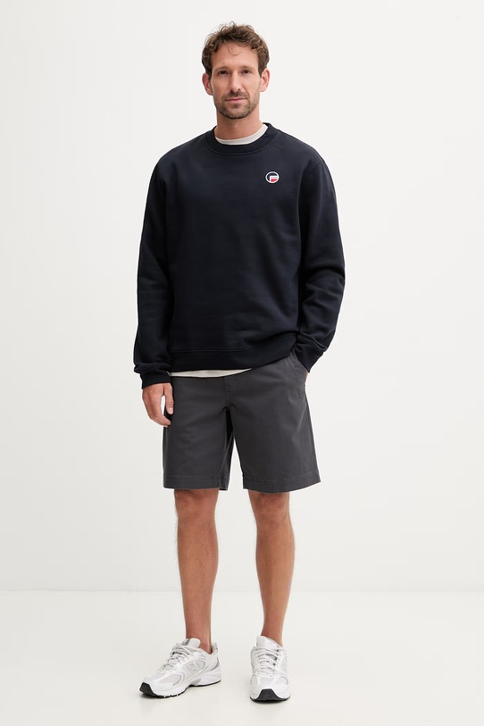 Fusalp bluzy męskie bawełniane PAOLICO J2127 granatowy SS26