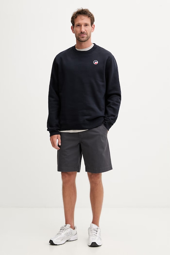 Fusalp bluzy męskie bawełniane PAOLICO J2127 granatowy SS26