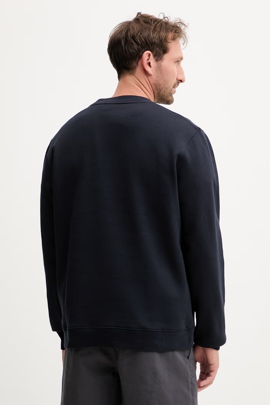 Odzież Fusalp bluzy męskie bawełniane PAOLICO J2127 granatowy