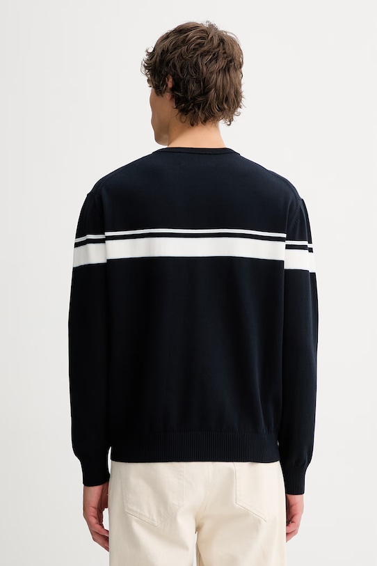 Odzież Iceberg sweter bawełniany A003.9505. granatowy