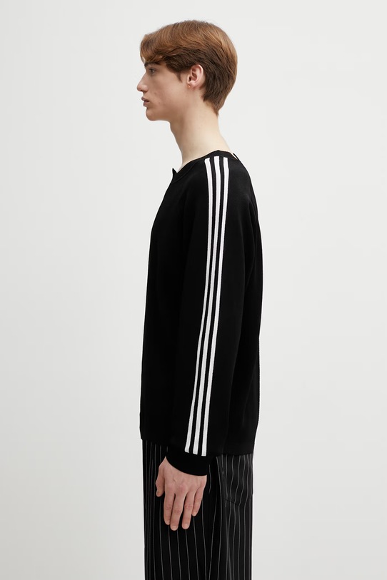 Y-3 sweter KNIT SWEATER KR2395 czarny SS26