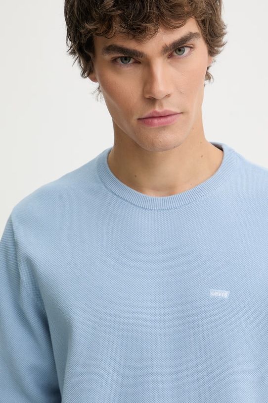Levi's sweter LIGHTWEIGHT HM niebieski A7207.0036
