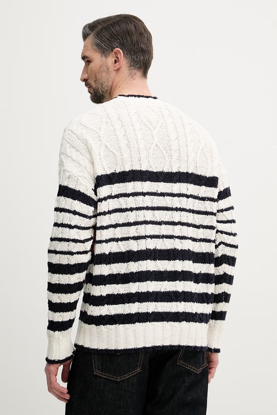 Odzież Tommy Hilfiger sweter męski bawełniany MW0MW42782 beżowy