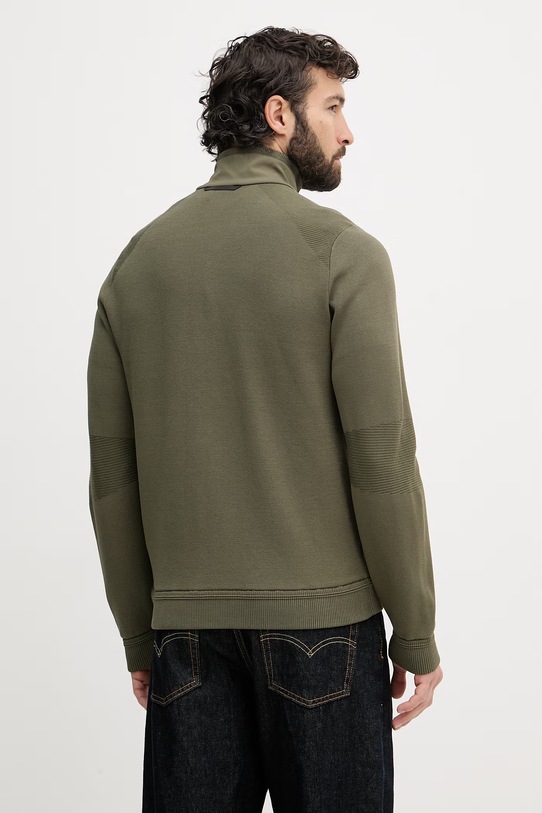 Одяг BOSS Green демісезонна куртка чоловіча з додаванням шовку BOSS X PORSCHE 50558355 зелений