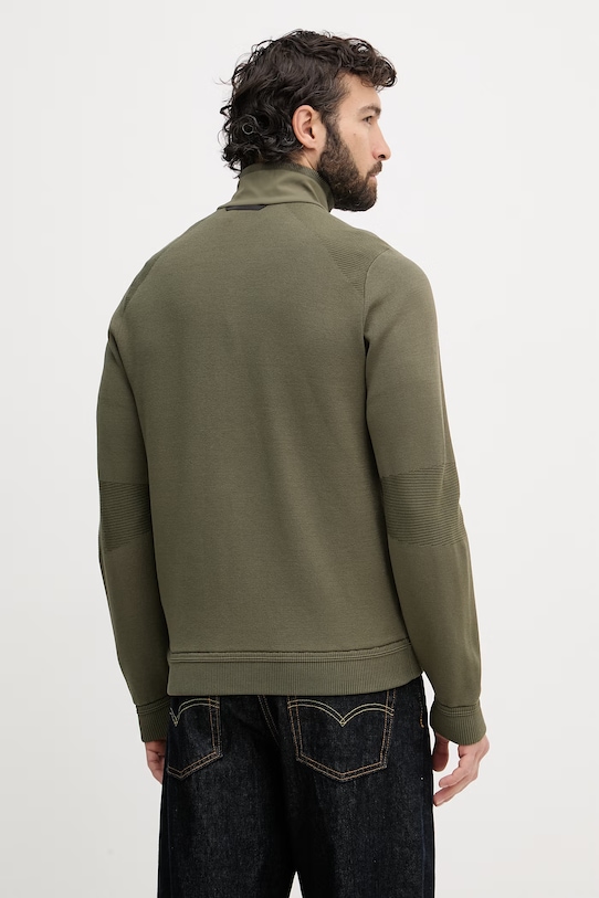 Одяг BOSS Green демісезонна куртка чоловіча з додаванням шовку BOSS X PORSCHE 50558355 зелений