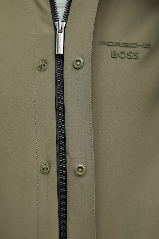 BOSS Green демісезонна куртка чоловіча з додаванням шовку BOSS X PORSCHE 50558355 зелений