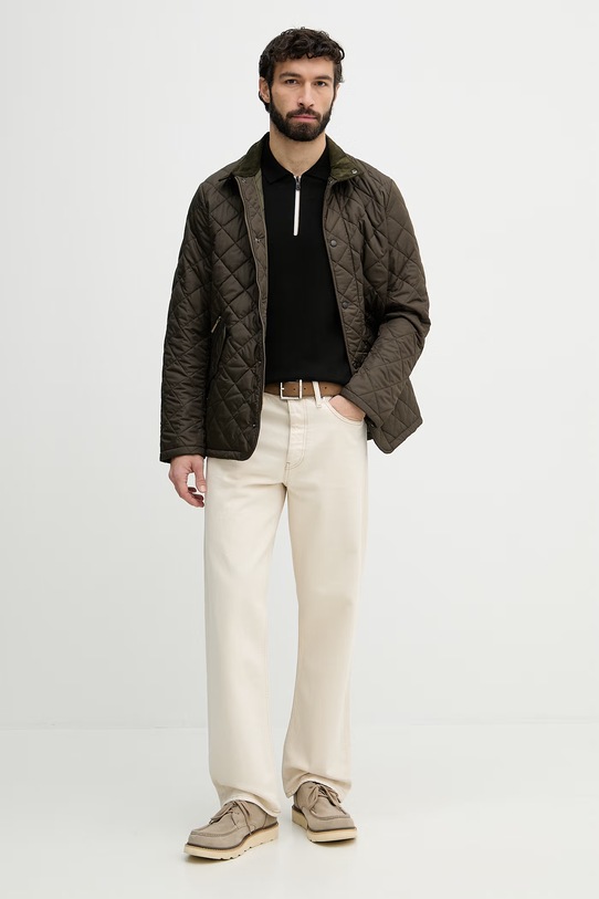 BOSS Green pulover moški 50558354 črna SS26