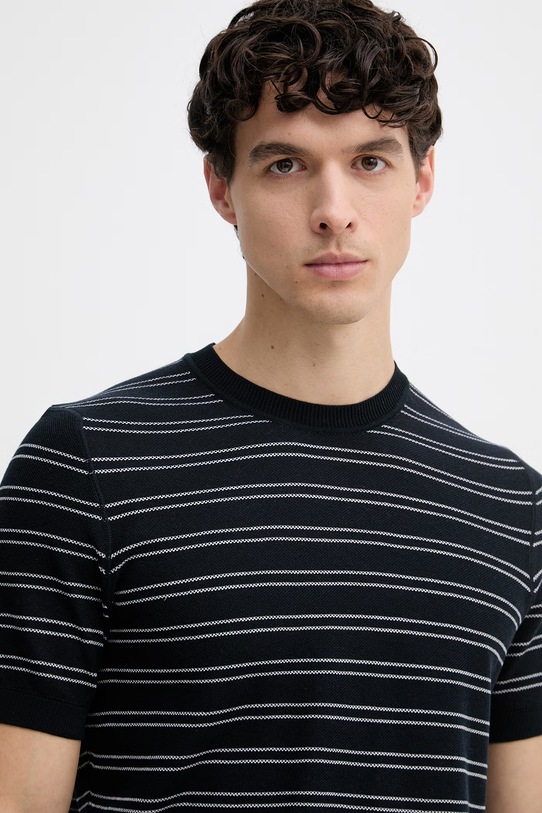 BOSS tricou pentru bărbați, cu bumbac Nalon bleumarin 50560482