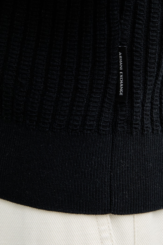 Armani Exchange sweter męski bawełniany XM002161.AF20139 granatowy