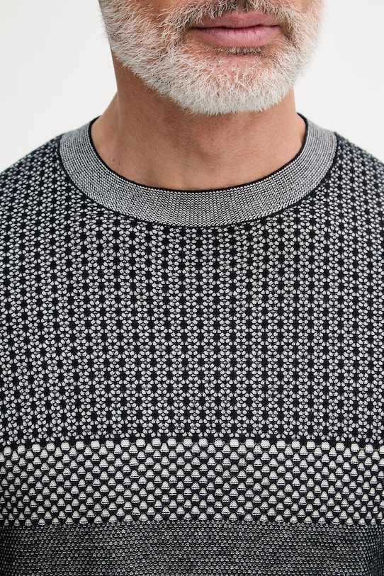 Armani Exchange sweter męski XM002429.AF11960 czarny