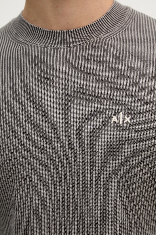 Armani Exchange sweter męski bawełniany XM002430.AF22246 szary