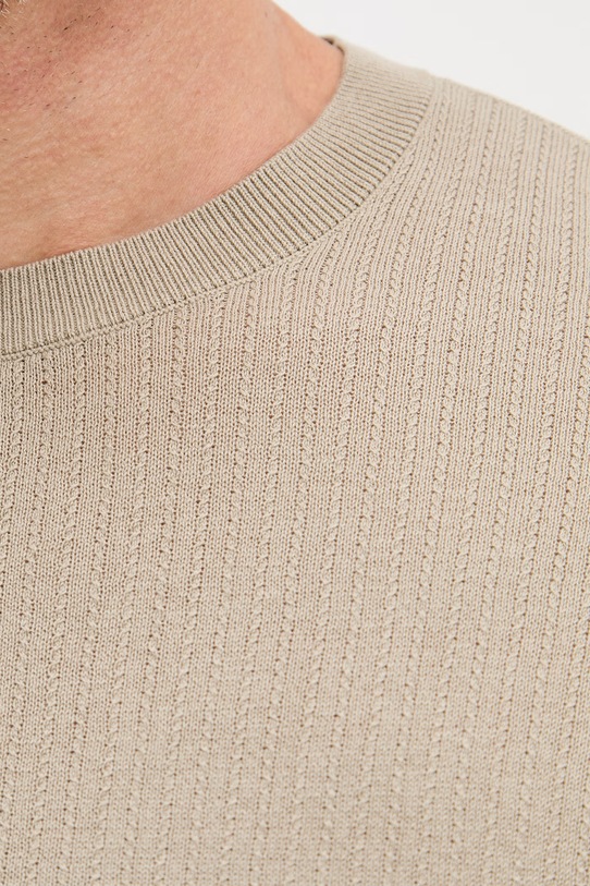 Armani Exchange tričko pánske bavlnené XM002439.AF22249 béžová