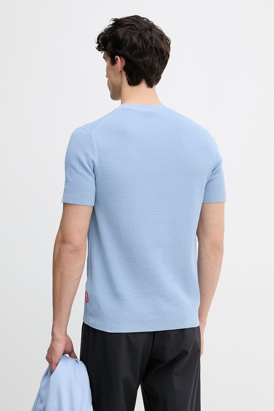 Odzież Joop! T-shirt męski bawełniany 30101597 niebieski