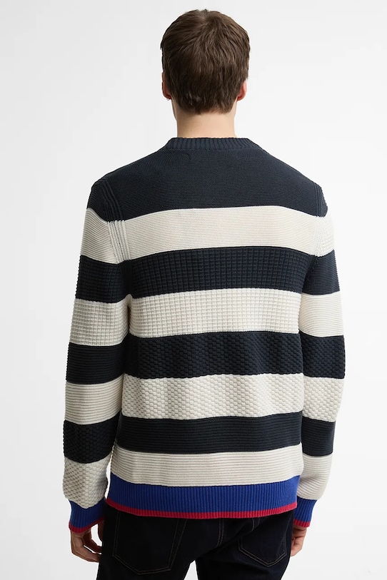 Odzież Barbour x Paul Smith Southwold sweter bawełniany męski MKN1724BL51 beżowy