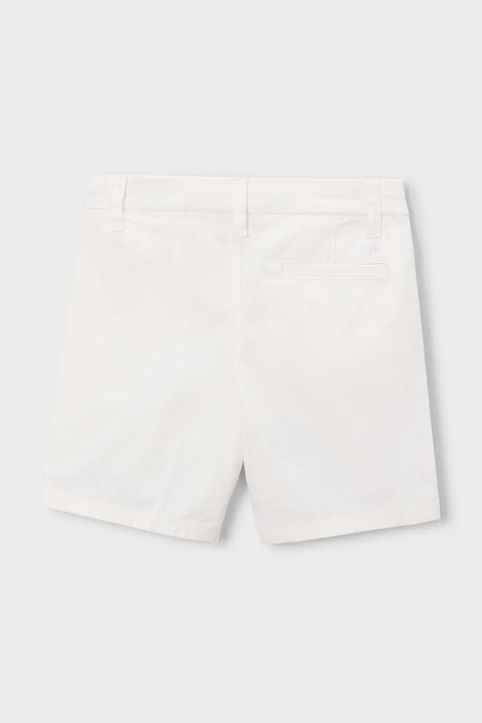 Otroške kratke hlače Mayoral 202.5A.Mini.PPY2 bela SS26