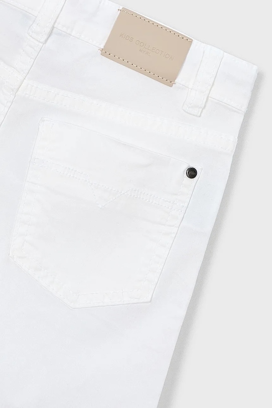 Mayoral szorty dziecięce biały 204.5J.Mini.PPY2