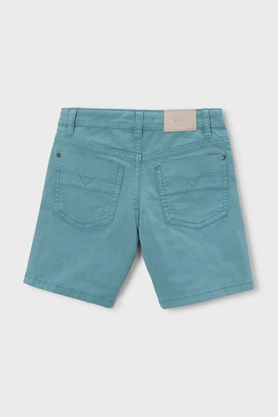 Otroške kratke hlače Mayoral 204.5J.Mini.PPY2 zelena SS26