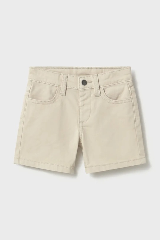 Mayoral szorty dziecięce z elastanem beżowy 206.3H.Baby.PPY2