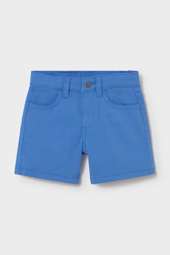Mayoral szorty dziecięce z elastanem niebieski 206.3H.Baby.PPY2
