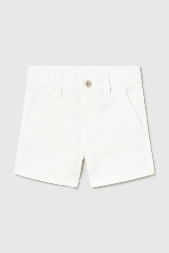 Mayoral szorty dziecięce z elastanem biały 207.3B.Baby.PPY2