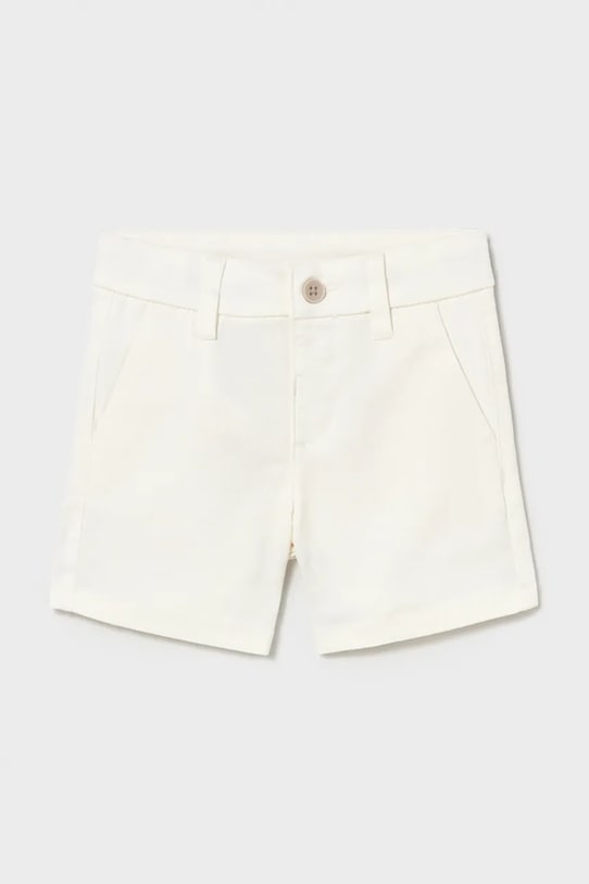 Mayoral szorty dziecięce z elastanem beżowy 207.3B.Baby.PPY2