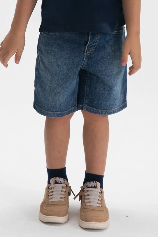 Детские джинсовые шорты Mayoral 237.5K.Mini.PPY2 тёмно-синий SS26
