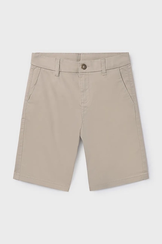 Mayoral szorty dziecięce z elastanem beżowy 242.7C.Junior.PPY2