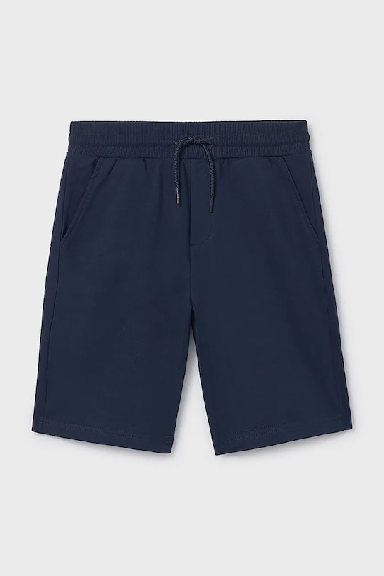 Mayoral szorty dziecięce z elastanem granatowy 600.7E.Junior.PPY2