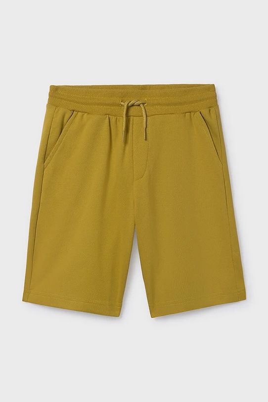 Mayoral szorty dziecięce z elastanem zielony 600.7E.Junior.PPY2