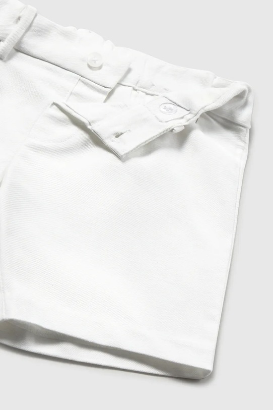 Chłopiec Mayoral szorty z domieszką lnu dziecięce 1215.3A.Baby.PPY2 biały