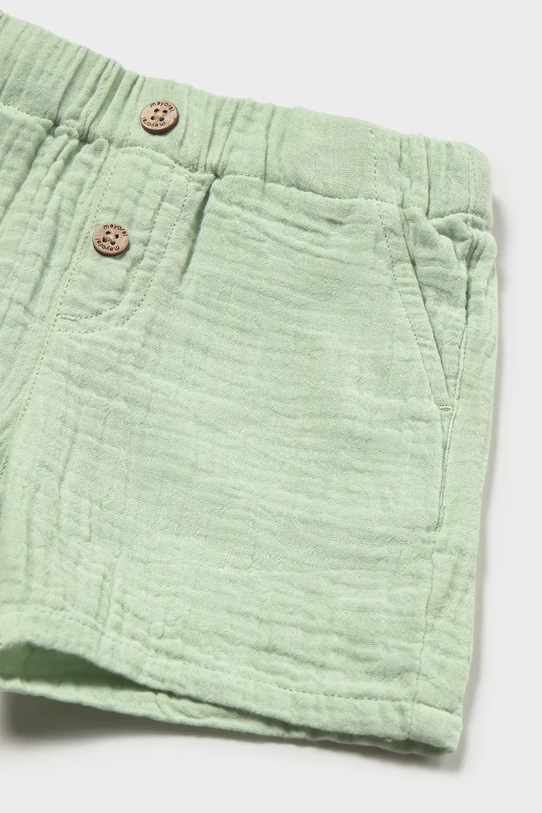 Chłopiec Mayoral szorty bawełniane dziecięce 1216.3C.Baby.PPY2 zielony