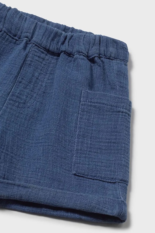 Мальчик Детские хлопковые шорты Mayoral 1217.3C.Baby.PPY2 голубой