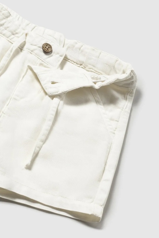 Chłopiec Mayoral szorty z dodatkiem lnu dziecięce 1220.3F.Baby.PPY2 biały