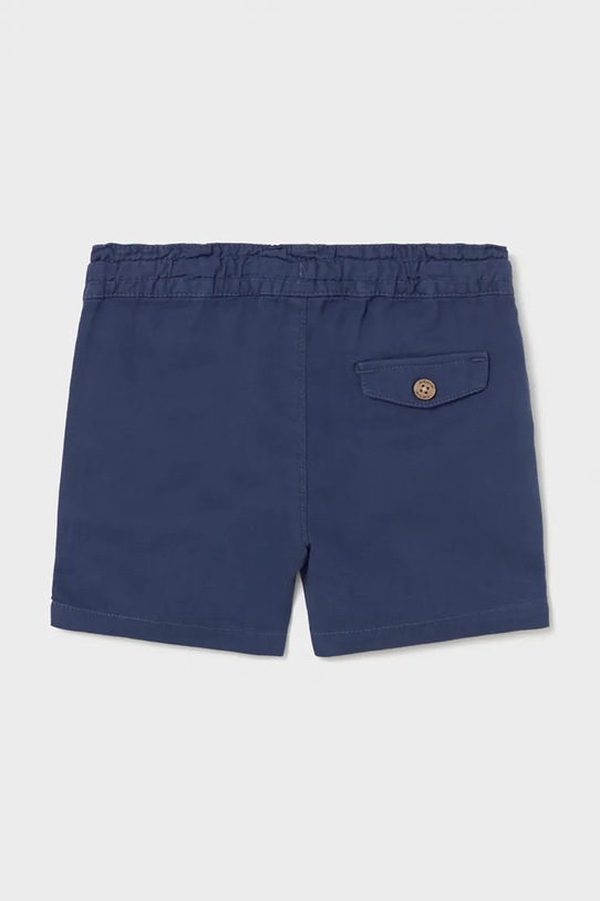 Mayoral szorty z dodatkiem lnu dziecięce 1220.3F.Baby.PPY2 niebieski SS26