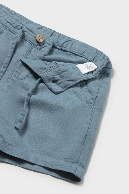 Chłopiec Mayoral szorty z dodatkiem lnu dziecięce 1220.3F.Baby.PPY2 niebieski