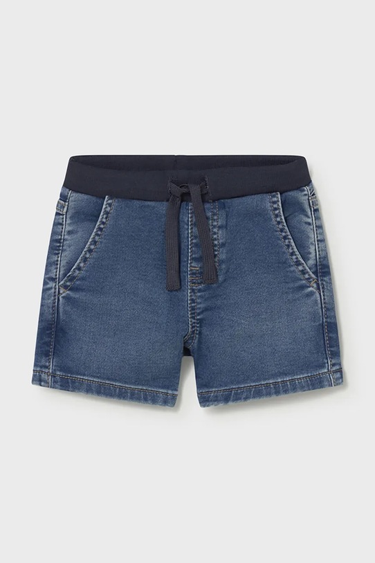 Детские джинсовые шорты Mayoral casual голубой 1221.3F.Baby.PPY2