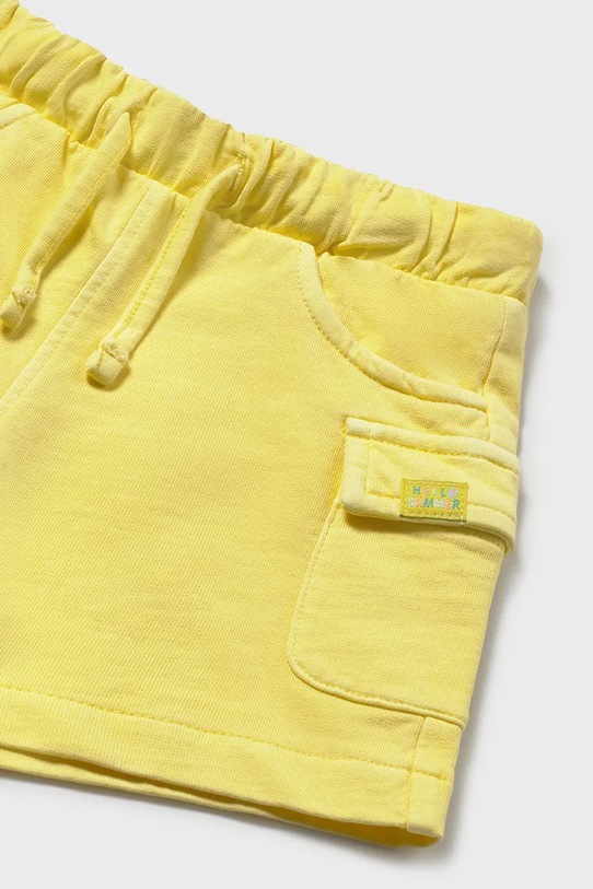 Chłopiec Mayoral szorty bawełniane dziecięce 1223.3H.Baby.PPY2 żółty