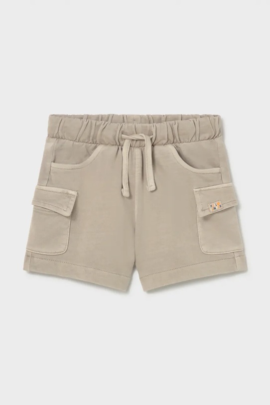Mayoral szorty bawełniane dziecięce bawełna zielony 1223.3H.Baby.PPY2