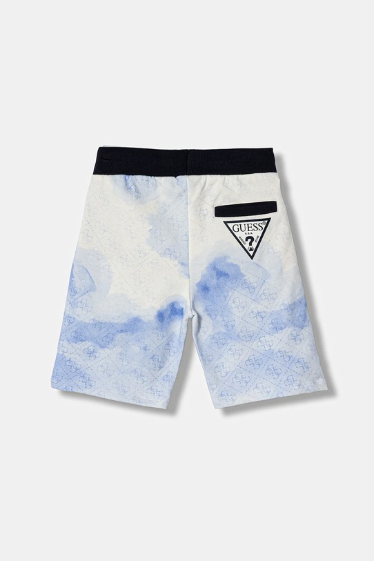 Guess szorty bawełniane dziecięce N6RD00.KA6R4.PPY2 niebieski SS26